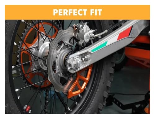 Protector de disco de freno trasero CNC para solucionar roturas en rutas de enduro SXF y XCW 2