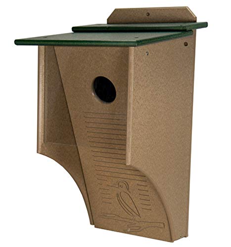 JCs Wildlife Recycled Poly Lumber Northern Flicker House