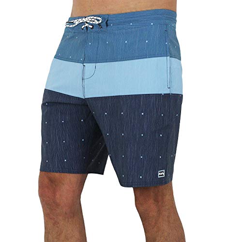 Billabong Men's Performance Stretch Tribong Lo Tides Boardshort Swim Short Trunk, 19 Inch Outseam
