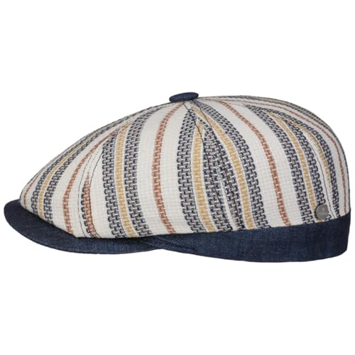 Lierys Savoca Flat Cap Men Blue 6 3/4-6 7/8