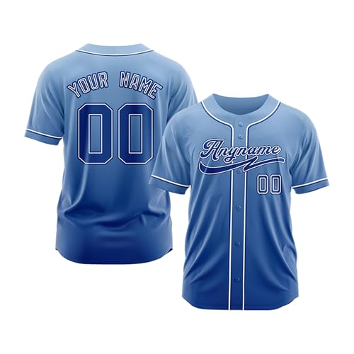 Custom Baseball Jersey Stitched or Printed Personalized Baseball Shirts Name Number Sports Uniform for Men Women Youth
