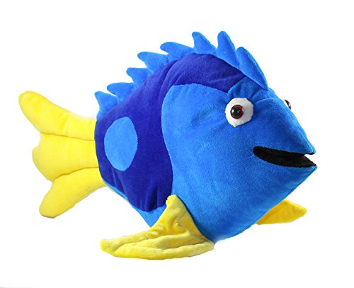 Image of Tickles Finding Whispering Waves Soft Stuffed Plush Animal Toy for Kids Boys & Girls Birthday Gifts (Color: Blue Size: 38 cm)