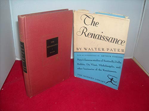 The Renaissance (The Modern Library) B001DQB9KK Book Cover