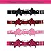 alisikee 2PCs Rose Red Bat Leg Garter, Adjustable Elastic Thigh Garters Belt for Women Parties