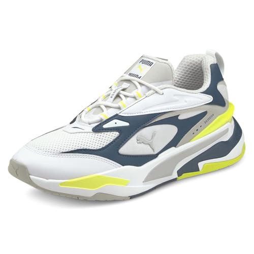 PUMA Mens Rs Fast Lace Up Sneakers Shoes Casual - White2