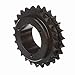 Browning D60Q24 Roller Chain Sprockets, Split Taper, Bushed, Steel, 2 Strand, 60 Pitch, 24 Teeth
