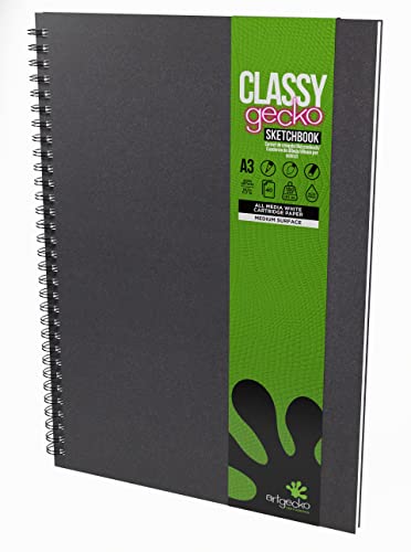 Artgecko Elegante Gecko Cuaderno de bocetos Cover