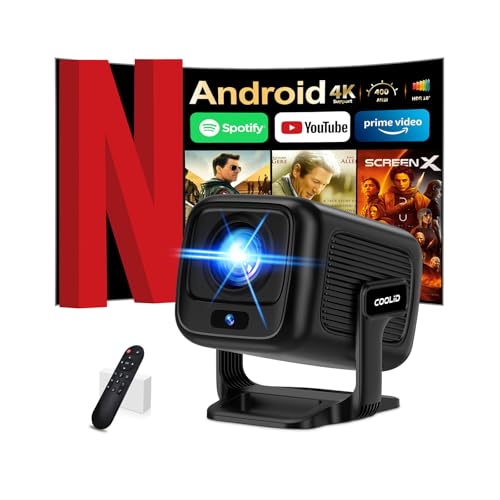 【Auto Focus & App Integrada】Mini Proyector 4K 1080P Nativo 2026 Upgraded Proyector Portátil con WiFi 6 y Bluetooth 5.4 Corrección Trapezoidal Automática Adecuado para TV Stick/USB/PC/Laptop/HDMI,Negro 【Auto Focus & App Integrada】Mini Proyector 4K 1080P Nativo 2026 Upgraded Proyector Portátil con WiFi 6 y Bluetooth 5.4 Corrección Trapezoidal Automática Adecuado para TV Stick/USB/PC/Laptop/HDMI,Negro