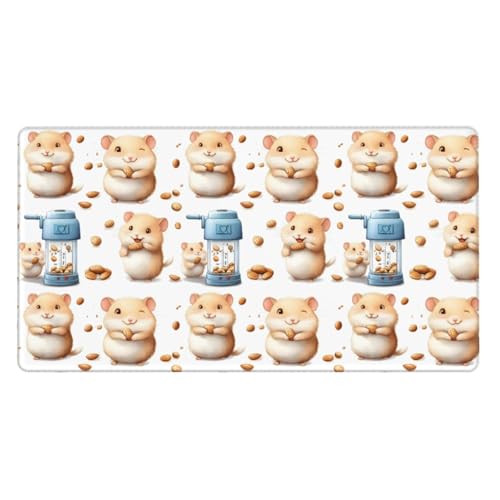 Grand tapis de souris de jeu antidérapant pour ordinateur portable de bureau