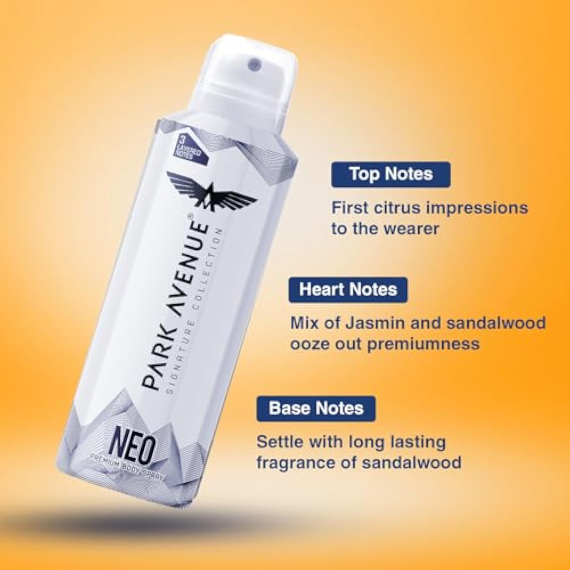 Men's Neo Signature Collection Deodorant Spray, Fresh Aroma