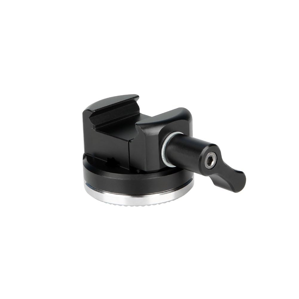 NICEYRIG NATO Rail morsetto a rosetta adattatore di montaggio per EVF Mount Quick Lock and release rosone Handle