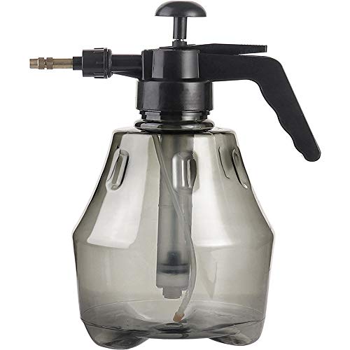 LHK Spray Bottle,Refillable Container for Essential Oils Cleaning Products, or Aromatherapy - Durable Black Trigger Sprayer w/Mist and Stream Settings