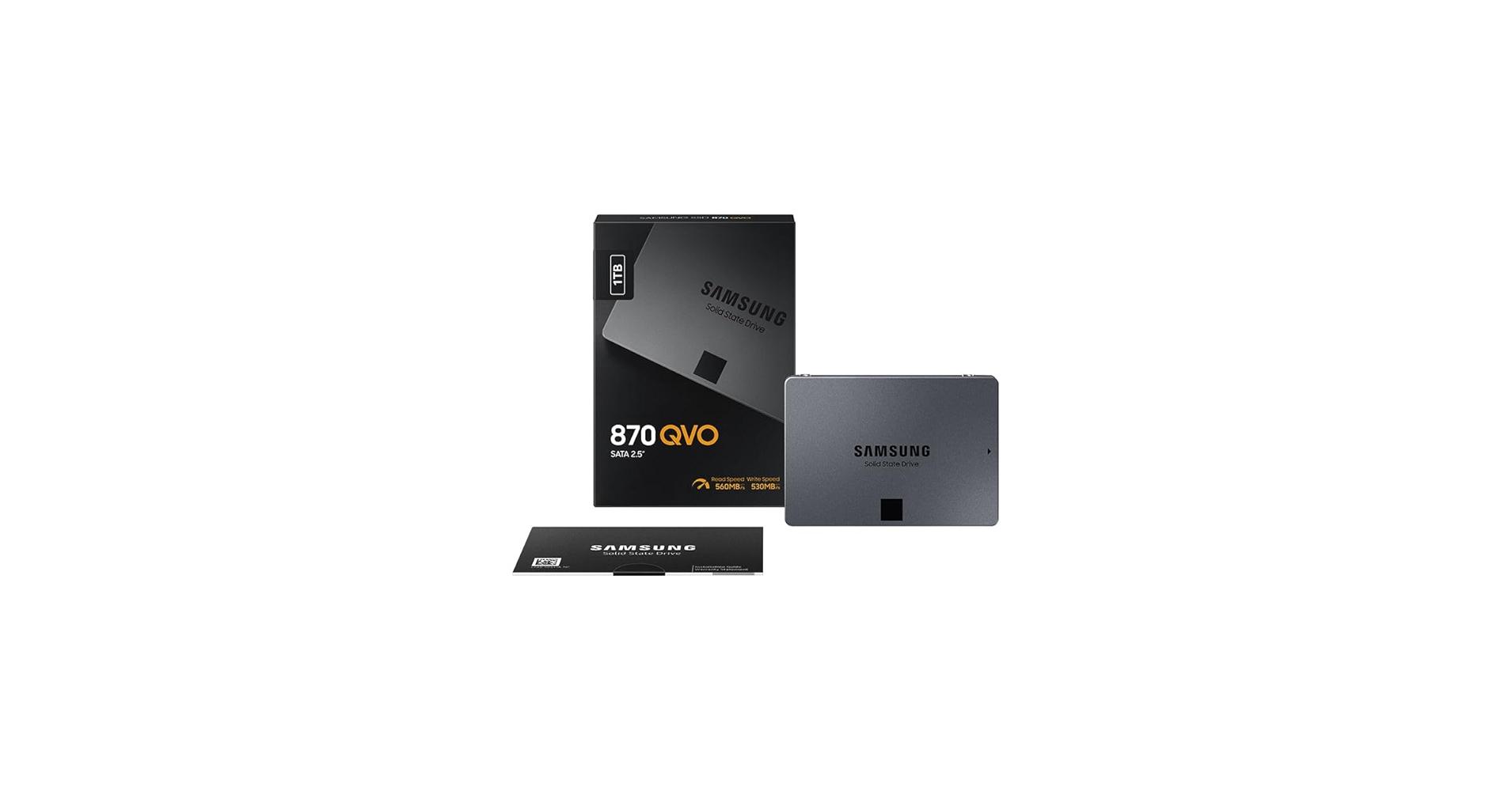 Amazon.com: SAMSUNG 870 QVO MZ-77Q2T0BW | 2.5