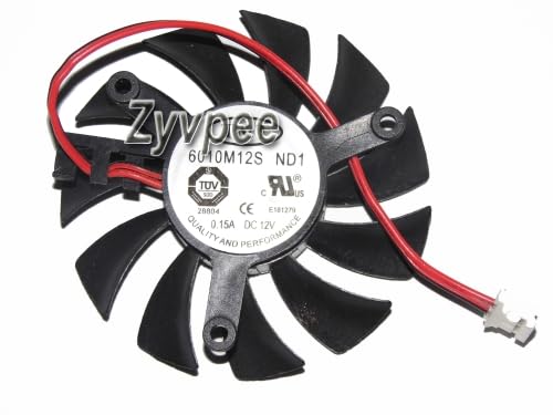 Zyvpee 6010M12S ND1 12V 0,15A 2 Wires Frameless vga Graphics Cooling Fan