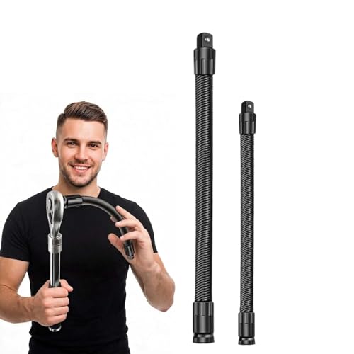 Flexible Shaft Extension Extender Torque Socket Ratchet Spanners Electric Wrench Connecting Rod