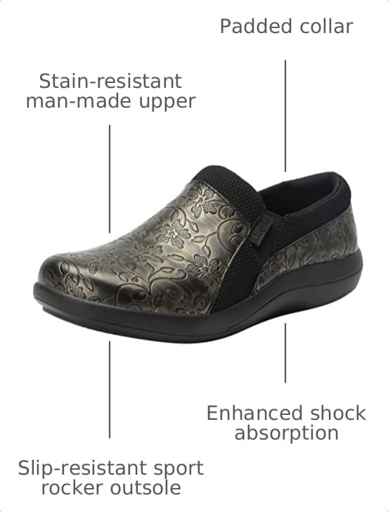 Image of Alegria Women's Duette Professional Slip On All-Day Comfort Shoes