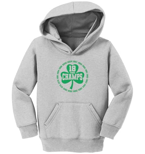 18 Time Champions Boston Basketball Toddler/Youth Fleece Hoodie