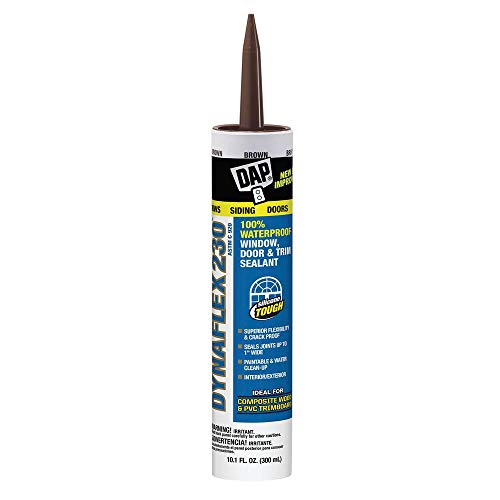 Pack 12 DAP Dynaflex Sealant 10.1 oz marrón miniatura 2