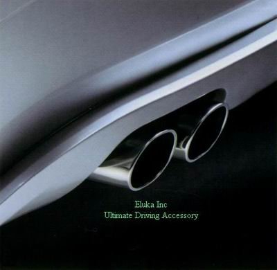 2 X BMW Genuine Z4 Chrome Exhaust Tailpipe Tip Tips for Z4 2.5