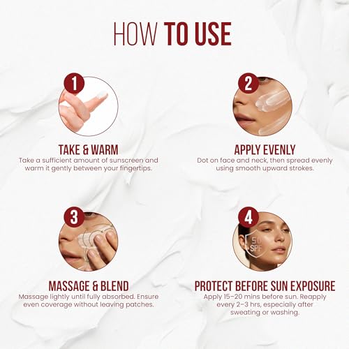 Image of Mitchell USA Ageless Anti Aging Face Sunscreen SPF 45 | UVA /UVB Protect | Vitamin E, Carrot, Soyabean & Lotus Seed Extract | For All Skin Types of Men & Women | Alternative to Sunscreen SPF 50 | 50ml