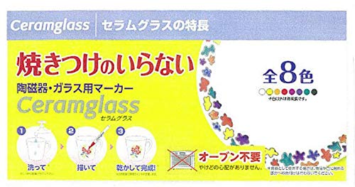 ガラスのリペイントに 専用絵の具やガラスに絵を描く方法 トロイの絵筆