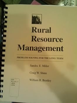 Rural Resource Management: Problem solving for the long term