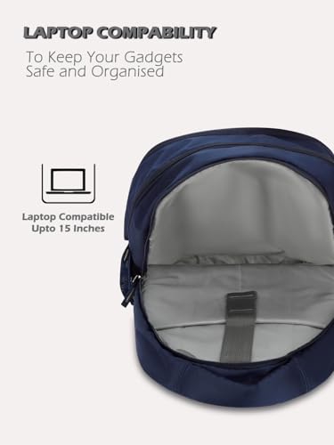 Image of Lavie Sport 31L Alpha | 19 Inch | Fits Upto 15 Inch Laptop Backpack | Laptop Compatiable | College Bag | For Men & Women
