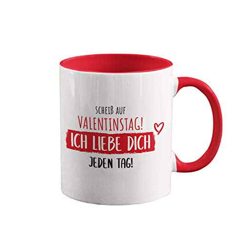 Geschenk-Tasse "Ich liebe dich jeden Tag " Personalisierbar mit Name und Jahrestag I Geschenkidee-n Liebe Geschenke Hochzeit Geburtstag Jahrestag Valentinstag I Keramik 330ml Cover