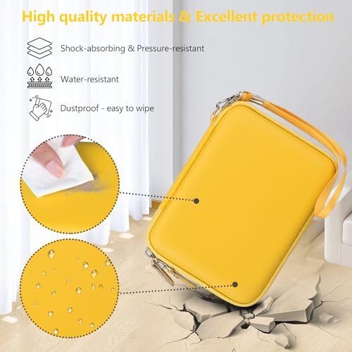Estuche compatible con Fujifilm Instax Mini EVO amarillo miniatura 4