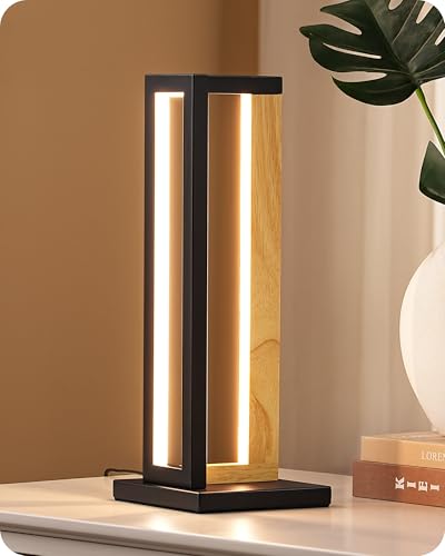 Regalo ideale: questa lampada da comodino dimmerabile colpisce per il suo design elegante e minimalista e si adatta perfettamente al comodino, accanto al divano o sulla scrivania; pratica e raffinata, un regalo ideale per amici e familiari