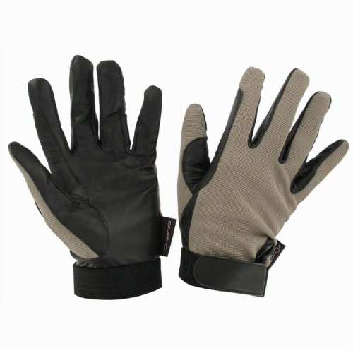 Fouganza Any Horse Riding Stripes-Gloves Brown