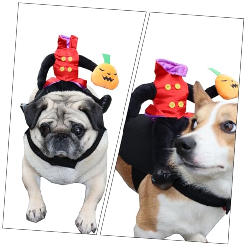Disfraz Halloween Calabaza para Perros Pequeños Talla S miniatura 5
