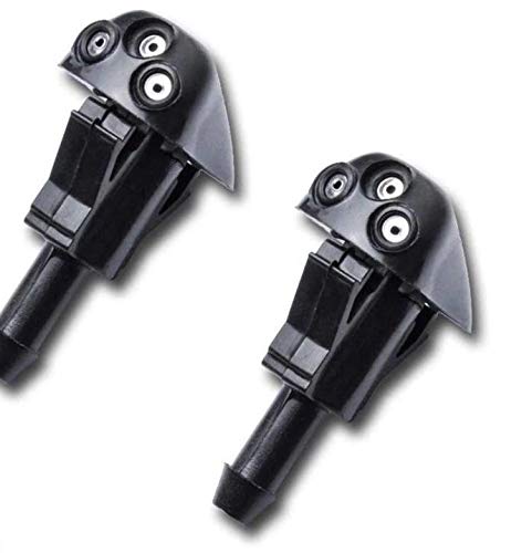 Auto-Ex Pack of 2 Front Windshield Wiper Spray Water Nozzle Washer Jet Compatible/Replacement for i10 / i20 / Verna