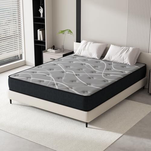 DEWINNER Colchon 105x190 Viscoelastico, Confort y Adaptabilidad,Firmeza Media,Altura 25cm, Hipoalergénico, colchones 105x190, Ideal para Cama Individual y Uso Diario
