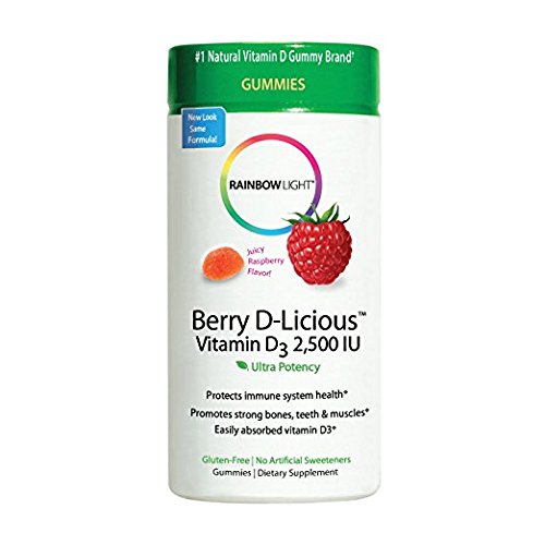 Rainbow light vitamins & minerals berry d-licious vitamin d3 …