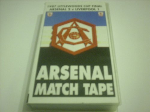 1987 LITTLEWOODS CUP FINAL ARSENAL v LIVERPOOL VHS VIDEO