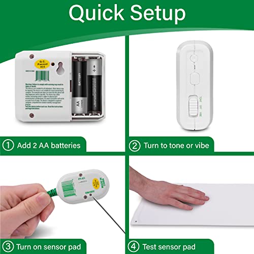 Smart Caregiver Corporation Smart Caregiver Wireless Bed Pad Alarm System With Weight Sensor And Pager For Fall Prevention thumb #6