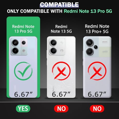 Image of TheGiftKart Crystal Clear Back Cover Case for Mi Redmi Note 13 PRO 5G | Shockproof Soft TPU Case | Cushioned Edges for Ultimate Protection Back Cover Case (TPU, Transparent)