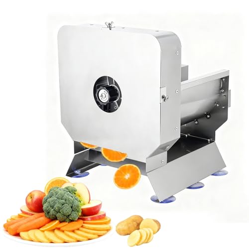 Cortadora eléctrica para frutas y verduras en acero inoxidable
