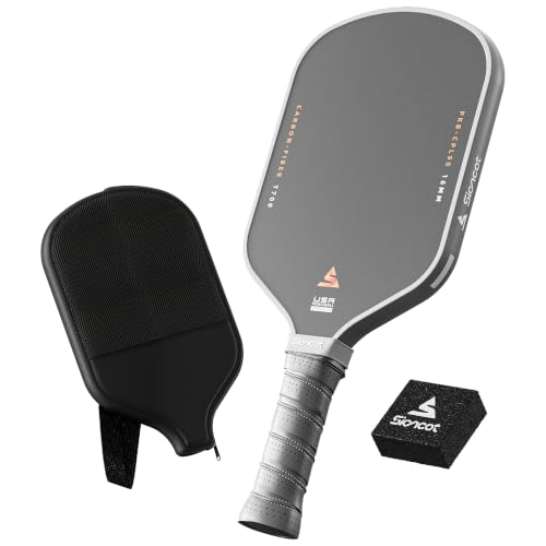 Image of Thermoformed MAX Carbon Fiber T700 Pickleball Paddles - Professional Grade