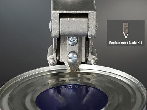 Manueller Dosenöffner, langlebiger Edelstahl für Industrieküchen, ideal für Restaurants und Hotels, robustes Design für müheloses Öffnen