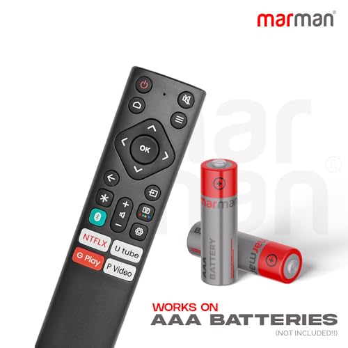 Image of marman Compatible with Lloyd Smart TV Remote Suitable for LED Tv Without Bluetooth Connection Non Voice Command - Match the Keys Exactly Same with Existing Model !