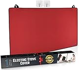 Larsic Stove Cover - Protects Electric Stove Washer Dryer Top. Anti-Slip Coating Waterproof Stove...