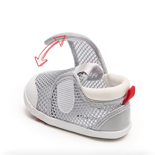 Boys Sneakers Toddler Baby Unisex Lightweight Breathable Mesh Shoes Soft Soled Sneakers for 0-3 Years Old Kids4