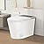 BAYTINA Smart Toilet,one piece toilet with Bidet Built In,Modern Elongated Toilet with a Built-in Tank,heated toilet seat,bidet warm water,dryer,automatic toilet flusher,Foot Sensor Operation