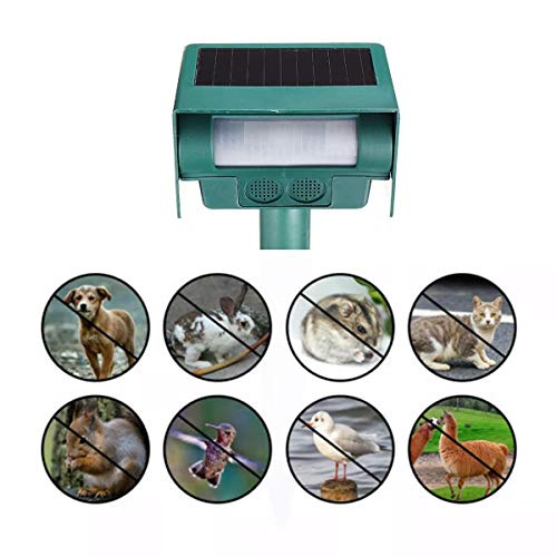 BALALA BIAN Generator Accessories Solar Vibrating Ultrasonic Rodent Mole Solar Snake Repeller Sonic Wave Gopher Repeller Vole Cha-ser Deterrent Animal Repeller Electrical Equipment