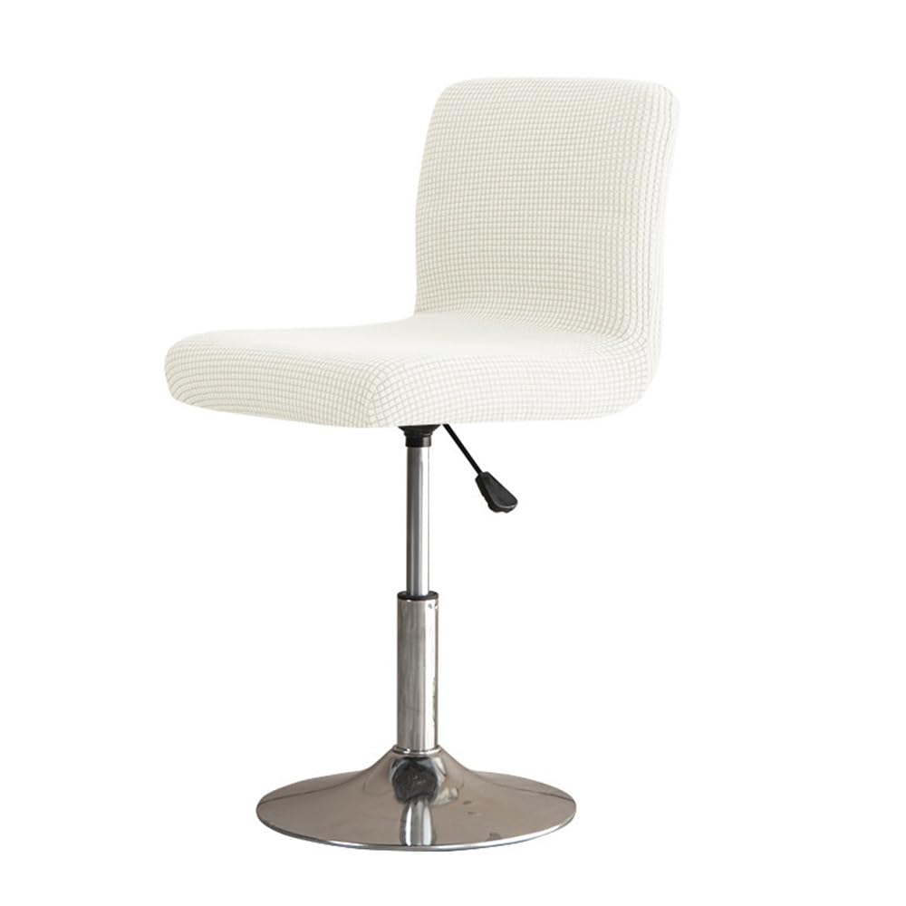 Housse tabouret de bar velours blanc idéale pour sublimer l'ambiance de votre cuisine ouverte