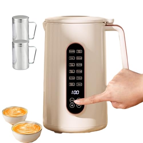 Máquina automática para leche de soja 1.5L acero inoxidable