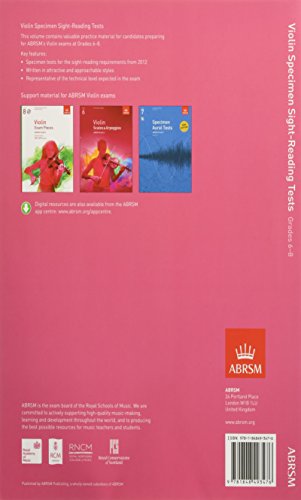 Violin Specimen Sight Reading Tests 6-8 - Image 2