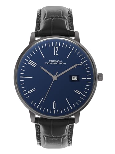 Image of French Connection Blue Sunray Dial | Analog Watch for Men's | FCN0163UBL